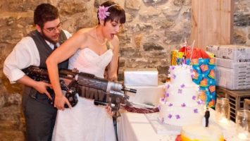 FOTO: svatba ve stylu Gears of War