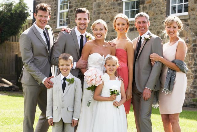 Svatební rodinné foto