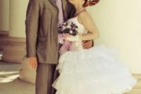 krátké svatební šaty