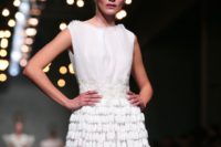 krátké svatební šaty