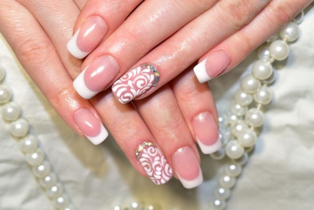 Svatební nehty foto