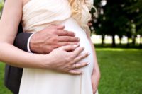 Svatební šaty pro těhotné, těhotenské svatební šaty
