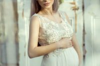 Svatební šaty pro těhotné, těhotenské svatební šaty