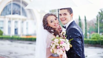 Svatba v dešti