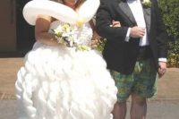 Šílené svatební šaty