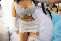 Šílené svatební šaty