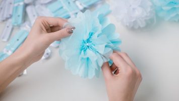 Svatební pom-poms