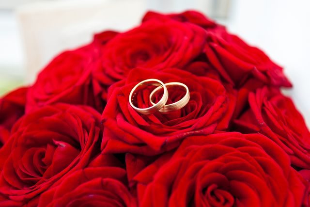 Fotografie svatební kytice