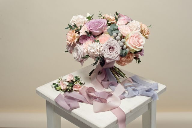 Fotografie svatební kytice