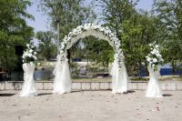 Umělé květiny na svatbě