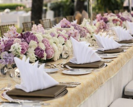 Svatební tabule a stůl