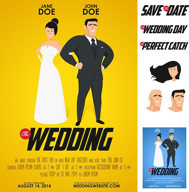 Vtipné svatební oznámení