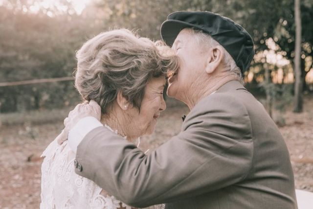 Svatební fotografie po 60 letech