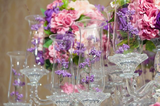 Umělé květiny na svatbě