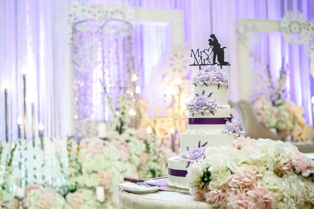 Umělé květiny na svatbě