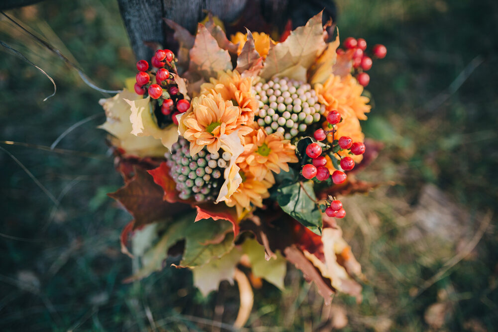 Podzimní doplňky na svatbu